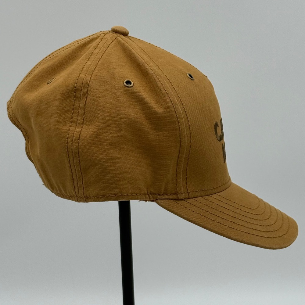 Richardson Style 336 Carnegie Mellon Snapback Hat Brown Duck Cloth Mens Cap - Picture 3 of 6